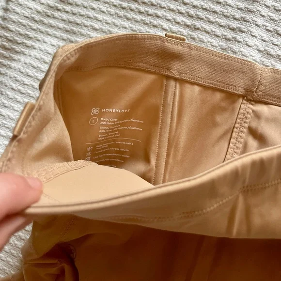NWT Honeylove Queen Brief Shapewear in Sand - Picture 9 of 13